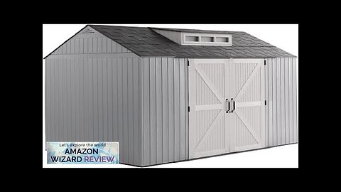 Rubbermaid Extra Large Resin Outdoor Storage Shed with Floor (7 x 10 Review