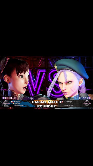 Kuya Kalbo SF6 Casual Match Roundup. Chun Li 4 star Diamond Rank [Hori Fight Stick]