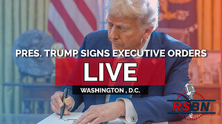 LIVE REPLAY| President Trump Signs Executive Orders - 2/6/25