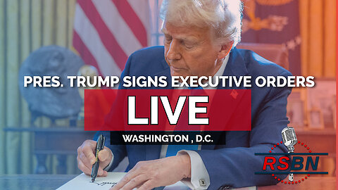 LIVE REPLAY| President Trump Signs Executive Orders - 2/6/25