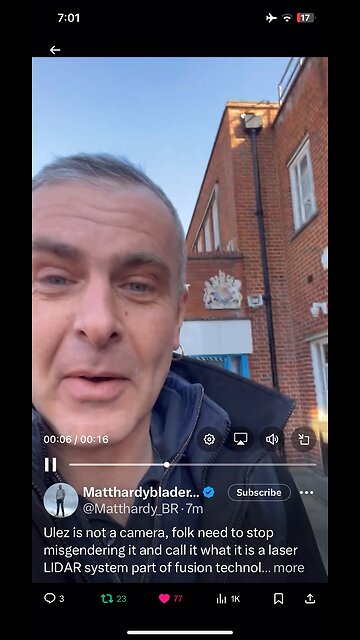 Bladerunner UK : ULEZ cameras case