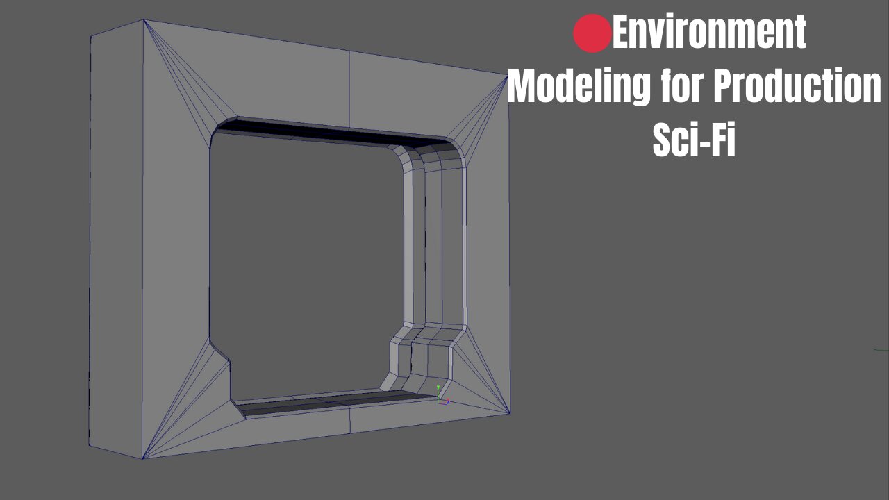 🔴Environment Modeling for Production Sci-Fi Part 5