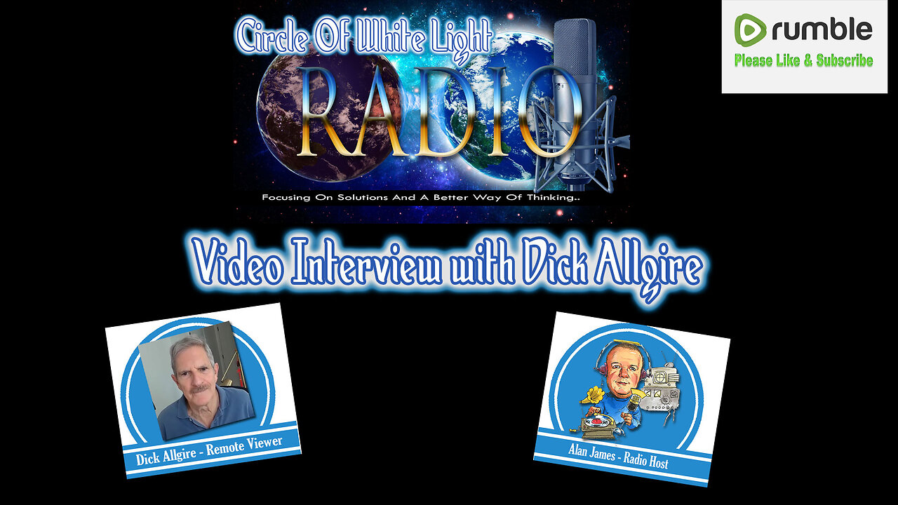 Interview with Remote Viewer, Dick Allgire - 3rd March 2025