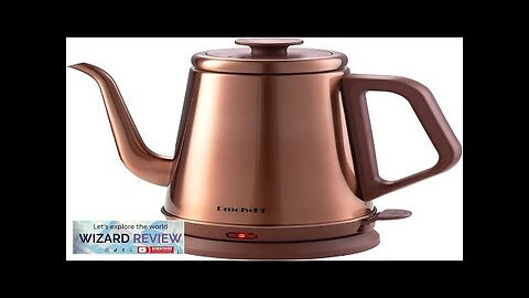 DmofwHi 1000W Gooseneck Electric Kettle (1.0L)100% Stainless Steel BPA Free Tea Kettle Review