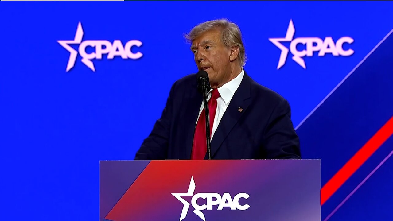 President Trump Speaks At CPAC ~ February 22 2025