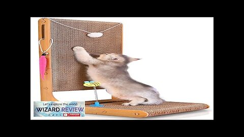 Cat Scratcher 29.5in Cat Scratching Board L Shaped Vertical Cat Scratcher Review