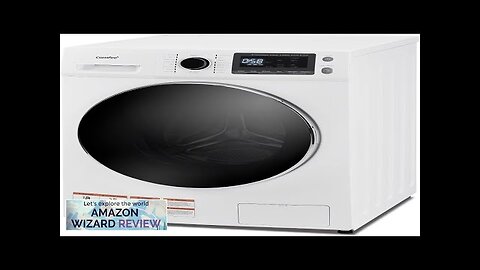 COMFEE’ 24" Washer and Dryer Combo 2.7 cu.ft 26lbs Washing Machine Steam Review