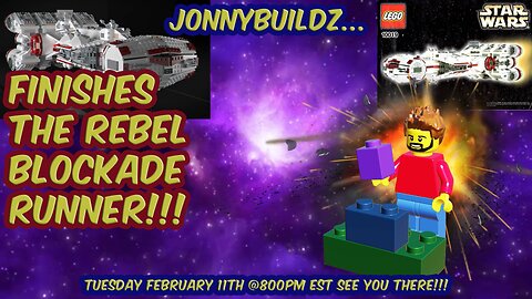 JonnyBuildz...Finishes the LEGO Rebel Blockade Runner!!! Leaks and Reviews!!! Episode 191