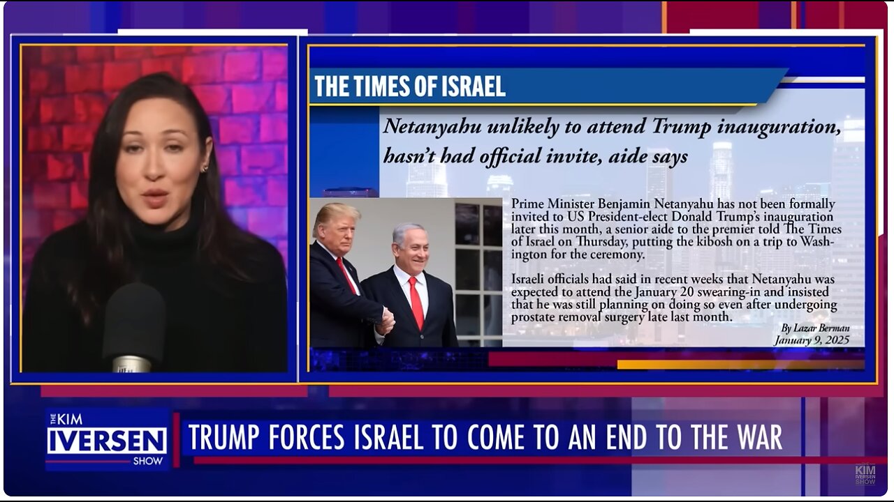 Trump TURNS On Netanyahu and supposedly Forces Israel To END THE WAR - I know this is ALL theater