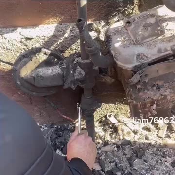 California Resident in Fire burn zone turning off open gas leaks, ‘Gas leaks everywhere’