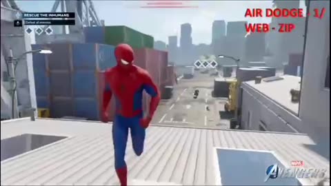 spider-man mechanics comparison I Marvel's Avengers game and Spiderman