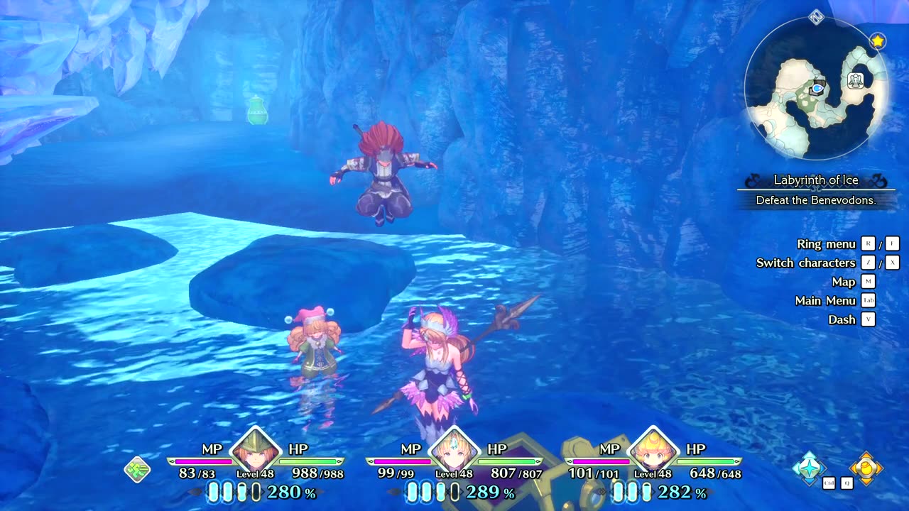 Trials of mana: Up and down