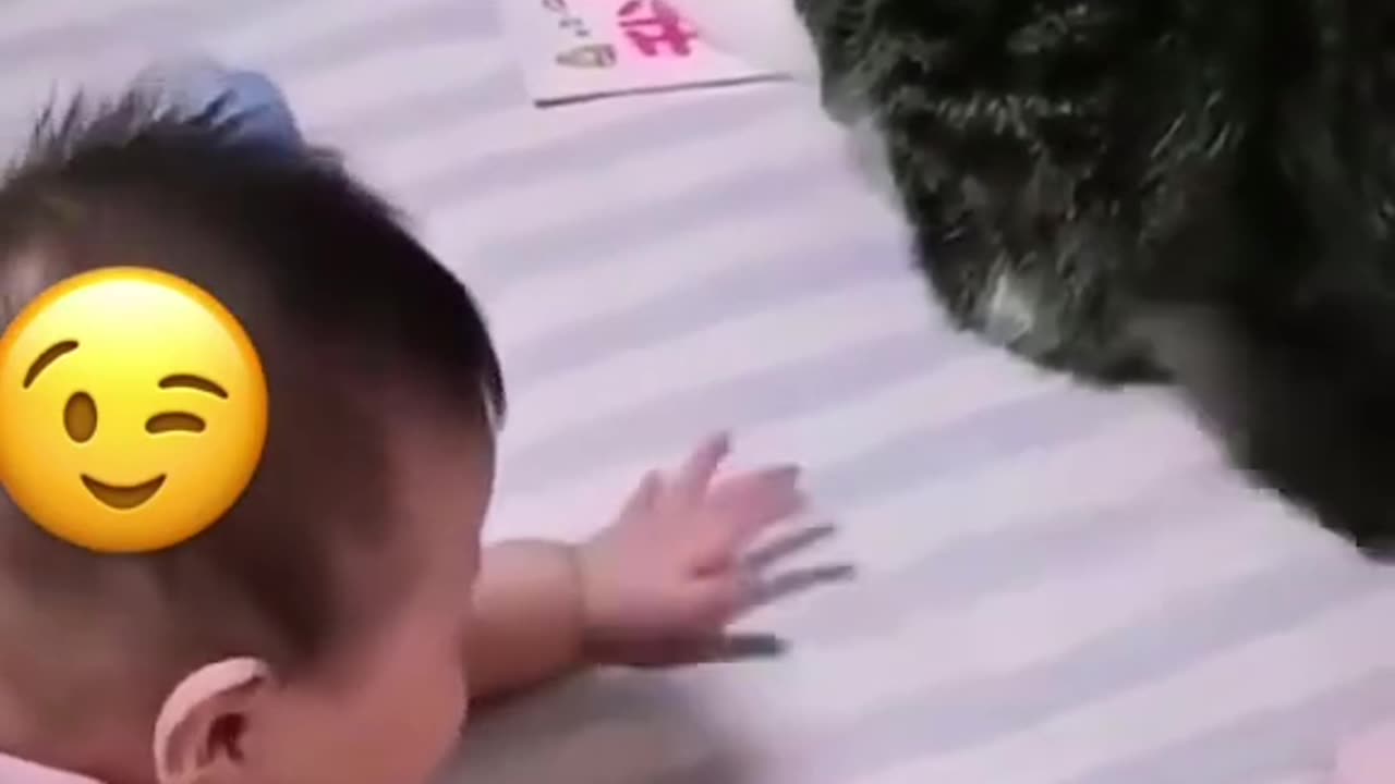 Funny baby 🤩🤩🤩🤩🤣🤣