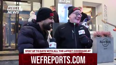 Rebel News Confronts BLACKROCK CEO Larry Fink in DAVOS SWITZERLAND