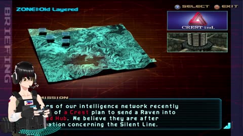 Armored Core 3 Silent Line Mission 18 Data Retrival