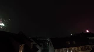 2025 New Year Fireworks Over Germany | Timelapse