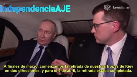 Putin Sobre tratado de Paz con Ucrania.