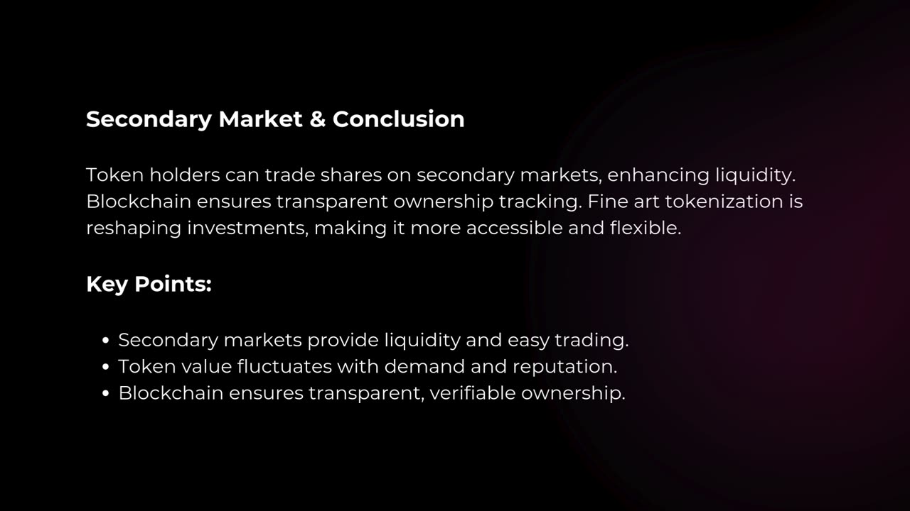 The Process of Tokenizing Fine Art