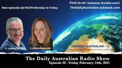 THE DAILY AUSTRALIAN EP.30 RFK. WORLD SUMMIT. REUTERS "LARGE SCALE DECEPTION" DEPT.