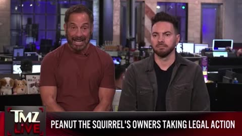 Peanut the squirrel's owners taking legal action