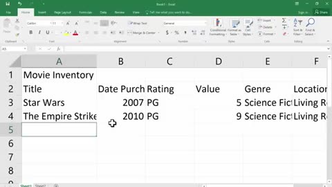 Excel basics