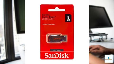 SanDisk Cruzer Blade 8GB USB 2.0 Flash Drive- SDCZ50-008G-B35