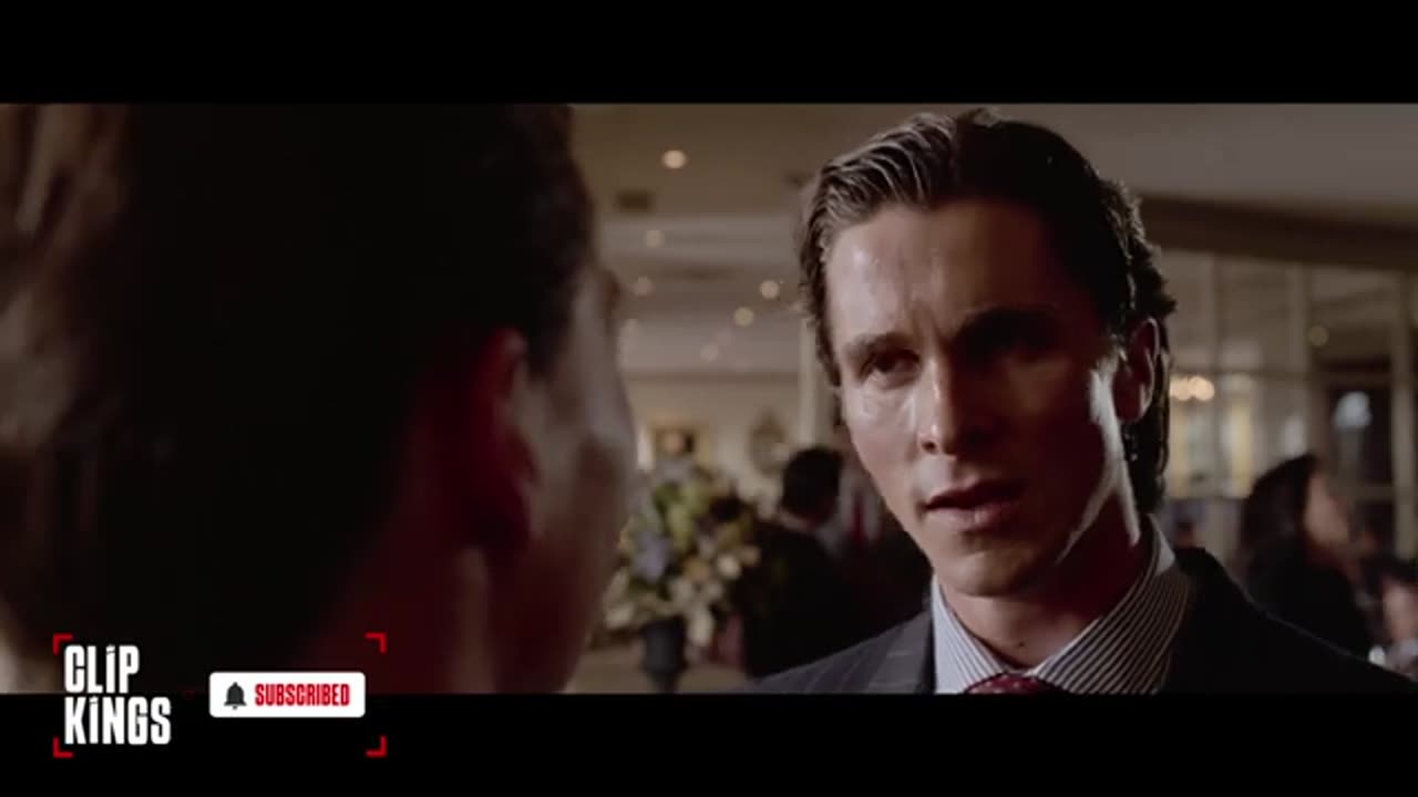 ＂I'm not David; I'm Patrick Bateman.＂ ｜ American Psycho