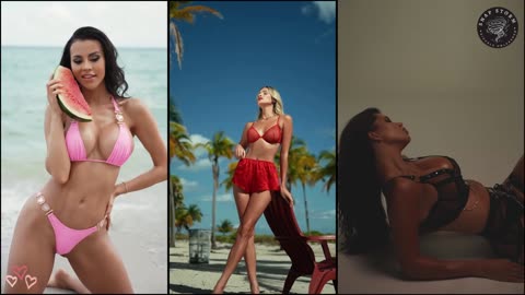 Bikini Lingerie Models