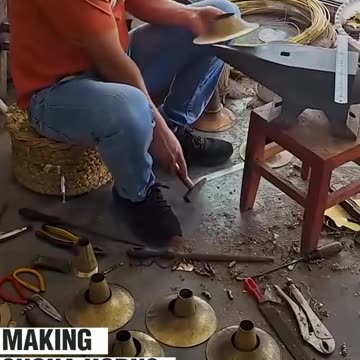 Suona horns in the making!.hd