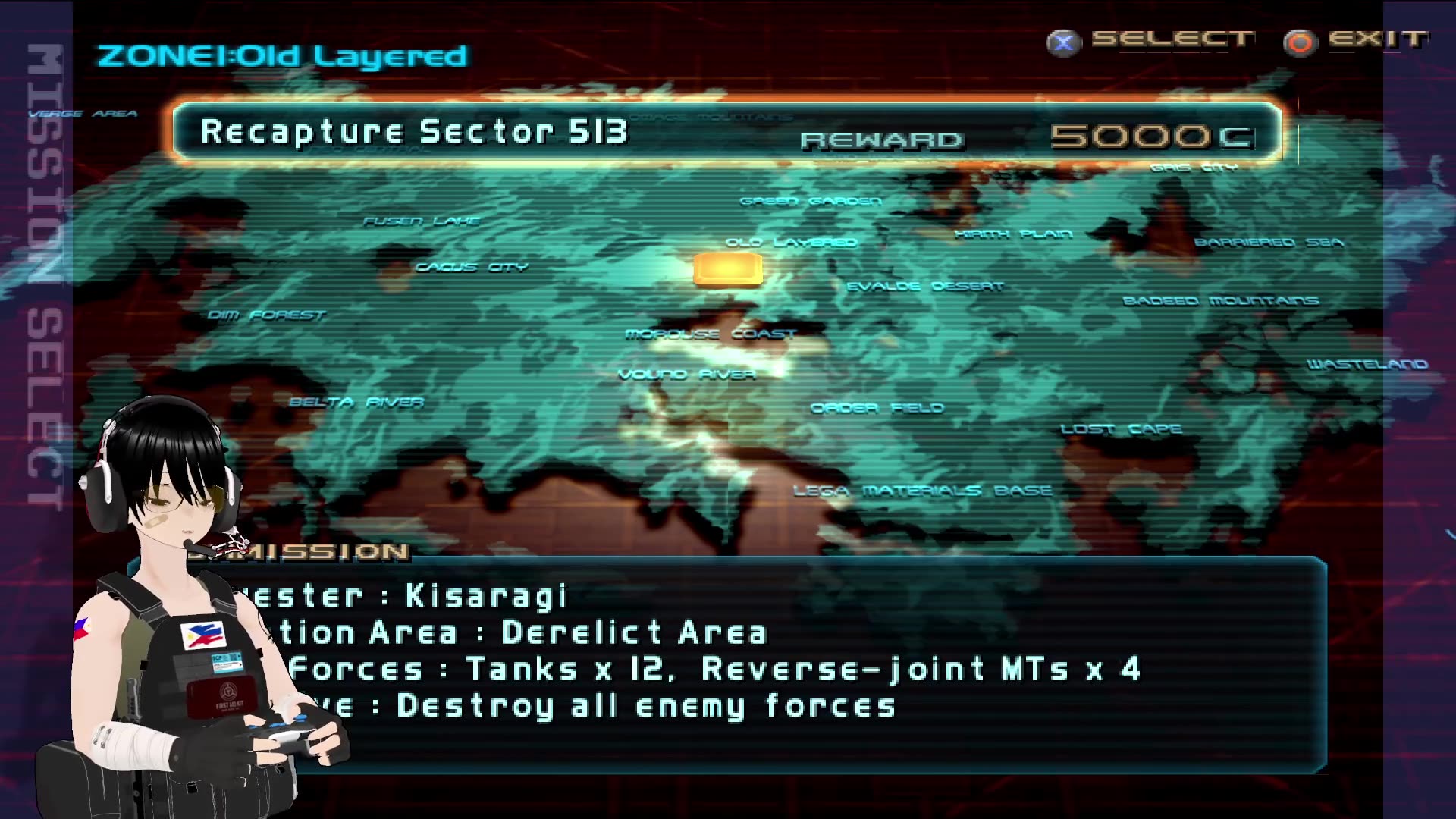 Armored Core 3 Silent Line Mission 06 Recapture Sector 513