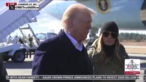 Trump on the LA Fires "It looks like Something Hit it"