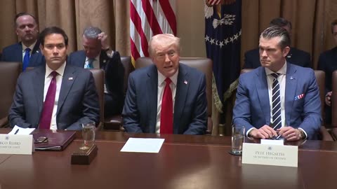 🚨🔥President Trump: "We want to balance the US budget.