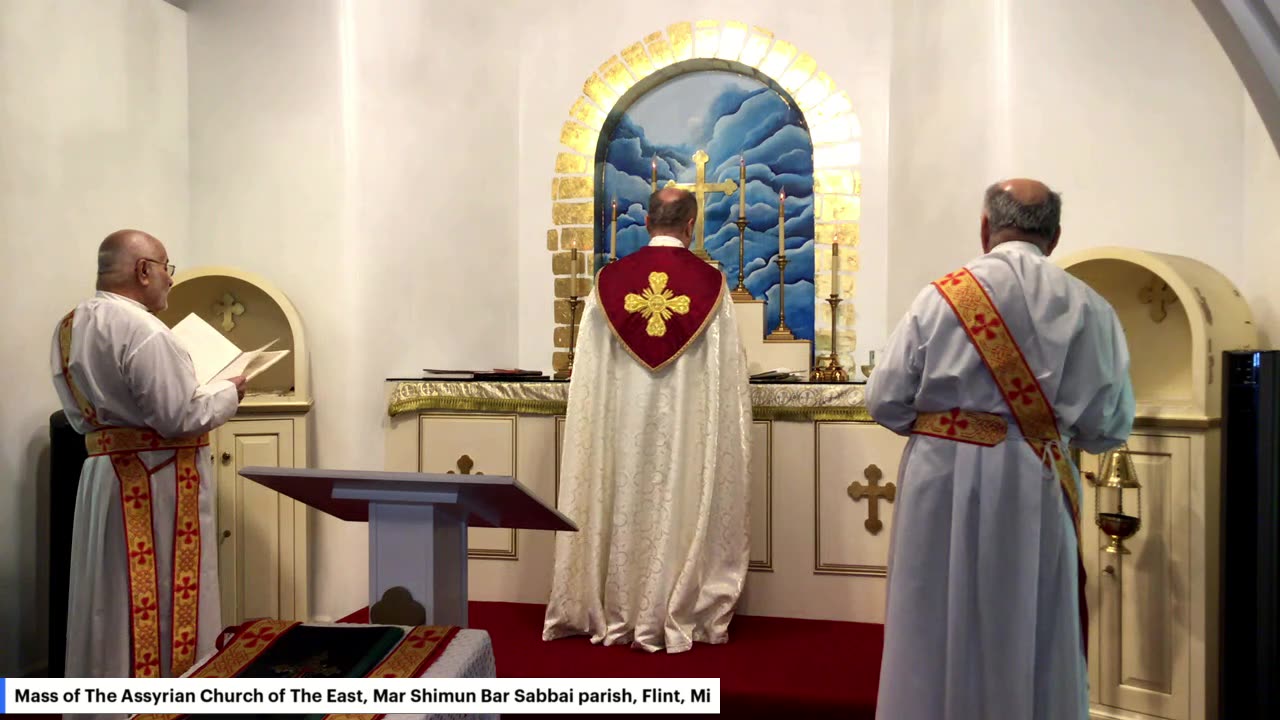 Mass of The Assyrian Church of The East, Mar Shimun Bar Sabbai parish, Flint, Mi 3-1-2025