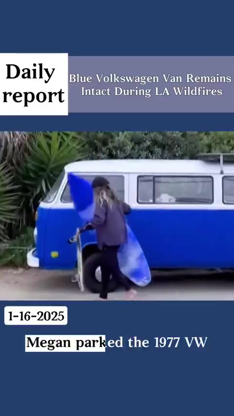 Owner of the blue bus that what discovered completely untouched parked right in the...