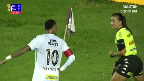 SANTOS VENCE INTER DE LIMEIRA COM GOL OLÍMPICO DE NEYMAR. CONFIRA OS MELHORES MOMENTOS