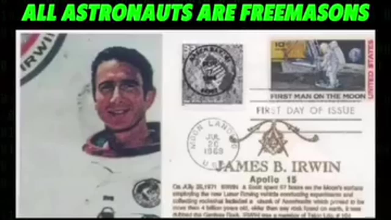 All astronauts are freemasons