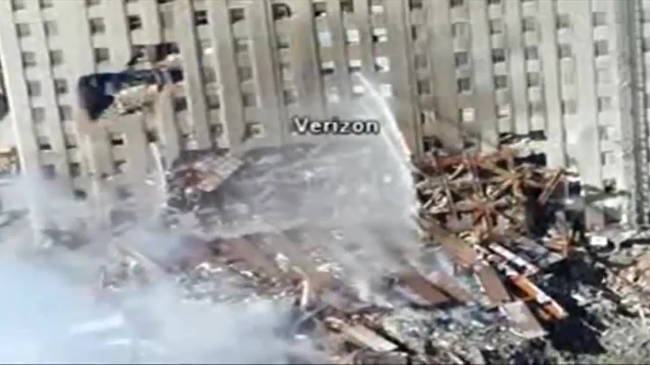 911 WTC 7 Demolition - Footprint And Debris Field