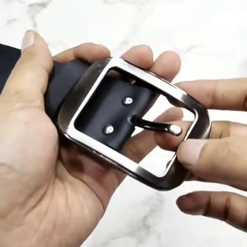 Oval Model 100% Original Garut Genuine Leather Men's Belt - The Best Men's Leather Belt