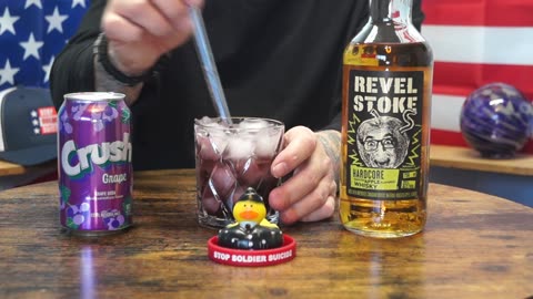 Ronald Grider - Revel Stoke Hardcore Apple Whiskey & Crush Grape Soda