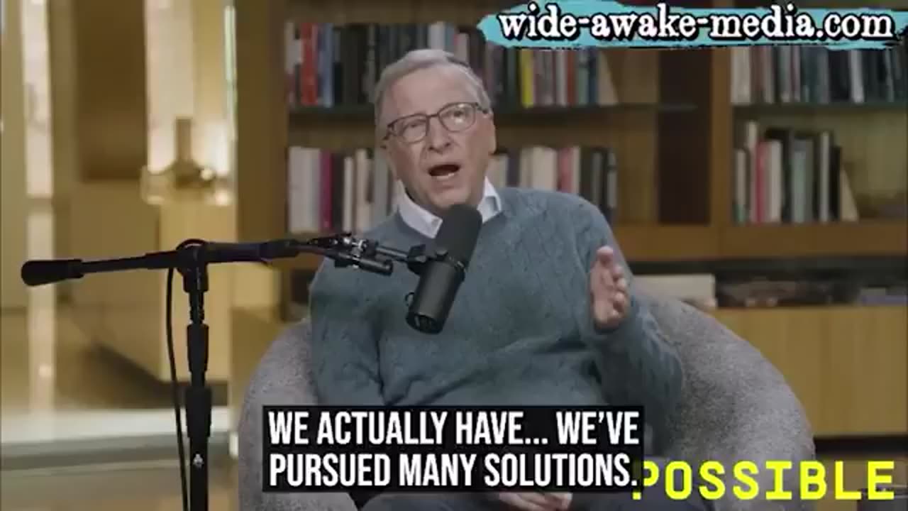 "We need to change cows." Bill Gates boasts all the different ways he is "changing cows"...