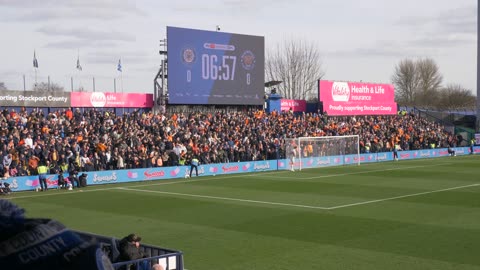 Stockport County V Blackpool