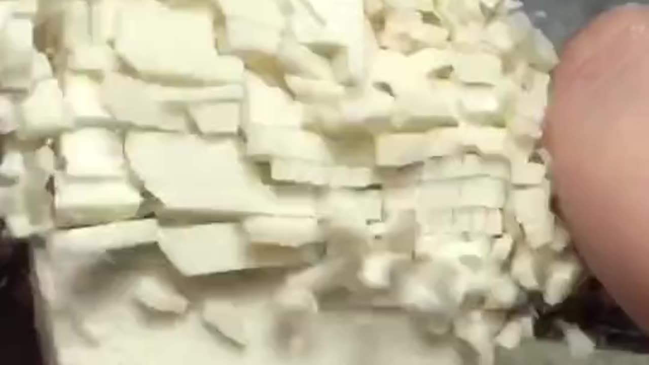 🤍 Cream Soap Squares ⚪️ | Minimalist ASMR Scraping