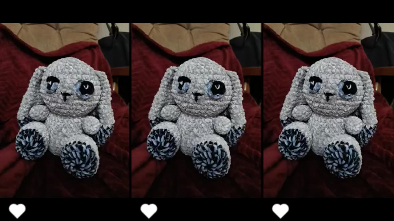 Snuggle bunny Amigurumi