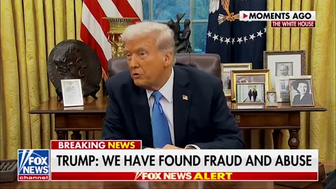 PRESIDENT TRUMP: "I see a lot of kickback here... because nobody could be so