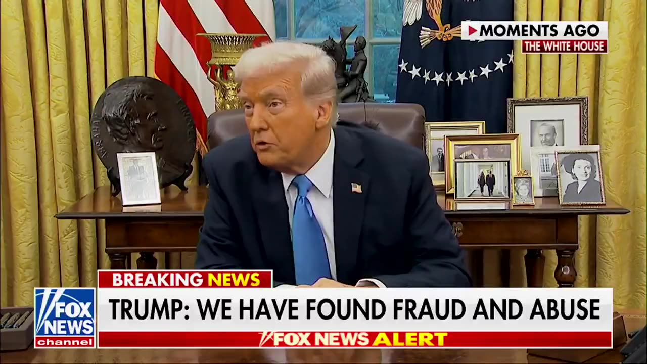 PRESIDENT TRUMP: "I see a lot of kickback here... because nobody could be so