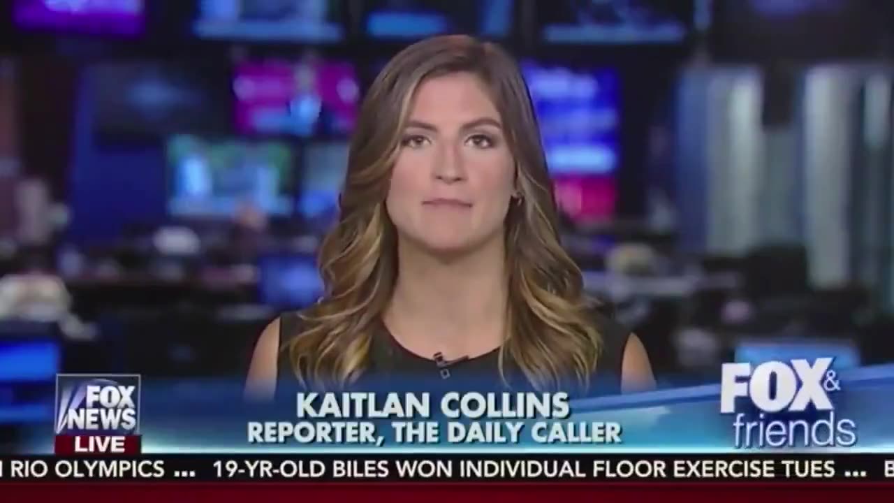 What do you notice about Kaitlan Collins pre-CNN?