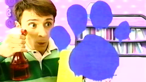 Blue's Clues Big, Blue and Just for You! Volume 4 2000 Blockbuster Exclusive VHS