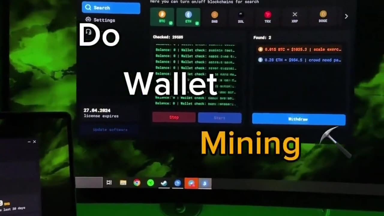 Secure Crypto Key Finder