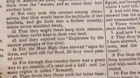 Interesting find in 1849 Bible and Apocrypha