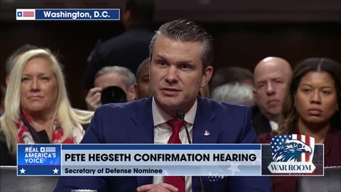 Pete Hegseth Takes Questions On Stance On Women In Combat During Confirmation Hearing